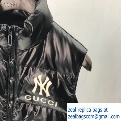 GUCCI & NY BLACK down vest 2019